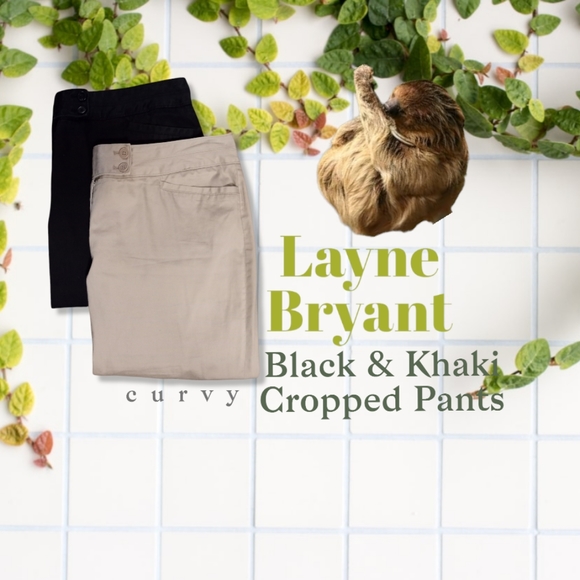 Lane Bryant Pants - {2} Lane Bryant's Signature Fit 4-Season Taper Capris Pants 0004